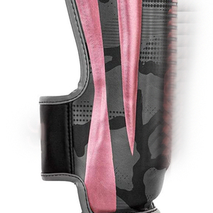 Espinilleras de piel sintética con logotipo personalizado a la venta, espinilleras de estilo profesional con color personalizado, precio de fábrica - Product Image 2