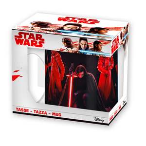 แก้วเซรามิค Star Wars Episode 8 ดีกับชั่วร้าย ความจุ 600 มล. งานแฮนด์เมด ลายพิมพ์ด้วยเทคนิคพิเศษ ใช้กับไมโครเวฟได้ พร้อมช้อนและฝาปิด - Product Image 3