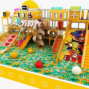 Trong nhà lớn trẻ em của sân chơi đại dương bóng trượt mô phỏng nhà bếp & mặc quần áo thiết bị Augustine lamy010 mô hình công suất 100 - Product Image 5