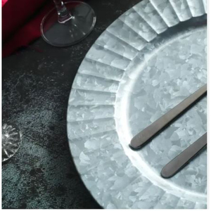 Fournisseurs en gros de vaisselle moderne assiette de chargeur à usage domestique assiette de chargeur forme ronde accessoires de vaisselle - Product Image 5