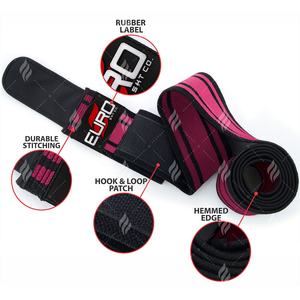 Rodilleras de Goma Natural Antideslizantes con Correas Ajustables de Velcro, Protección Resistente y Ligera para Entrenamientos en el Gimnasio - Product Image 6