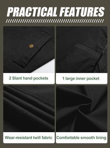 Venta caliente Casual Wear Canvas Cotton Lapel Chaquetas de hombre Mejor calidad Nueva última moda Canvas Outerwear Chaquetas de hombre con estilo - Product Image 5