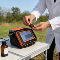 Espectrómetro de Rayos X Portátil Simplificado para Análisis de Suelos P5S con Detector SDD de EE. UU. de 50kv para Análisis In Situ de Elementos Mg-U en Suelos, Minerales y Petróleo