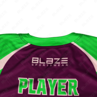 Blaze Fight Wear T-shirts pour hommes vierges personnalisés Maillots de baseball personnalisés avec un confort maximal Style de performance Style formel