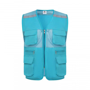 Gilets de sécurité en maille imperméable de classe 2 ANSI - Rose ingénieur, vêtements de travail réfléchissants avec logo personnalisé - Product Image 5