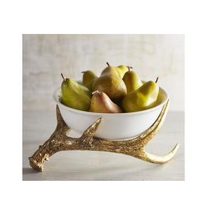 ชามผสมอาหารทำด้วยมือชามเสิร์ฟผลไม้ทำจากโลหะทรงกลมสำหรับตกแต่งสลัดไม้ - Product Image 6