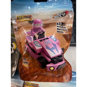 Set di blocchi giocattolo per piloti da corsa-gioca con auto da corsa - Product Image 1