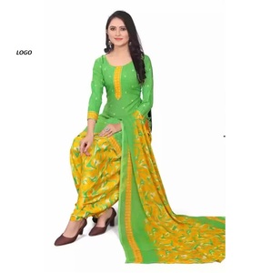 Trajes de Mujer con Dupatta Estampada de Moda, Kurti Salwar de 3 Piezas, Estilo Pakistaní, Trajes Punjabi Elegantes, Venta al por Mayor, OEM - Product Image 5