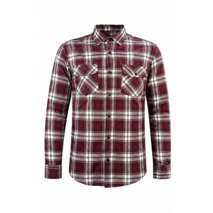 เสื้อเชิ้ตผ้าฟลานเนลสำหรับขี่มอเตอร์ไซค์ แขนยาว มีกระเป๋า สำหรับผู้ชาย นักขี่มอเตอร์ไซค์ เนื้อผ้าหนา 100% คอตตอน กันยับ แห้งเร็ว สไตล์ไฮสตรีท - Product Image 2