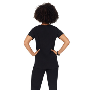 Vêtements d'hôpital pour femmes en gros directement du fabricant, logo personnalisé, tailles grandes 3XL, ensembles d'uniformes d'infirmière, ensembles chirurgicaux en spandex - Product Image 5