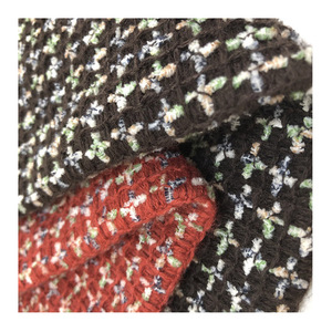 Tùy Chỉnh Thiết Kế Chan-El Kết Cấu Phụ Nữ Phù Hợp Với Căng TC Sp <span class=keywords><strong>Hacci</strong></span> Dệt Kim Jacquard Tweed Vải - Product Image 1