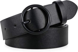 Cinturones de Cuero de Diseño Nuevo a Precio de Mayoreo, Hebilla de Hombre de Lujo Personalizada, Cuero Vacuno Vintage, Cinturón de Cuero Genuino para Hombre con Calidad Económica - Product Image 4