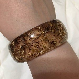 สร้อยข้อมืออะคริลิคเรซิ่นเครื่องประดับราคาแพงกำไลข้อมืออะคริลิคหลากสีขนาดใหญ่ไม่สม่ำเสมอสำหรับ - Product Image 6