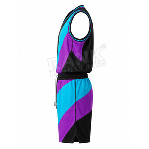 Vêtements de sport d'extérieur, uniforme de basket-ball en polyester 100%, haute qualité, léger, meilleur design, uniforme de basket-ball - Product Image 3