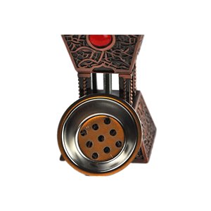 Quemador de Incienso Portátil de Latón de Diseño Antiguo, Estilo Vintage, para Uso en Interiores, Exteriores y Religioso, Bakhoor Natural Duradero - Product Image 2