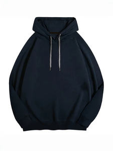 Sweats à capuche pour hommes Offre Spéciale à manches longues pour l'hiver 100% coton Basics haute qualité teint uni meilleur matériel - Product Image 6