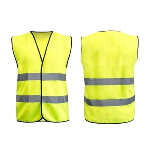 Chaleco de alta visibilidad en material de poliéster Amarillo/naranja Característica impermeable Chaleco de seguridad en el trabajo - Product Image 1