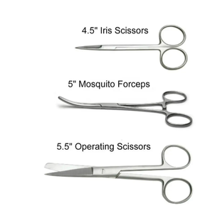 Kit de Instrumentos Veterinarios para Disección, Herramientas para Cirugía General, Diseñado para Estudiantes, Acero de Alta Calidad - Product Image 3