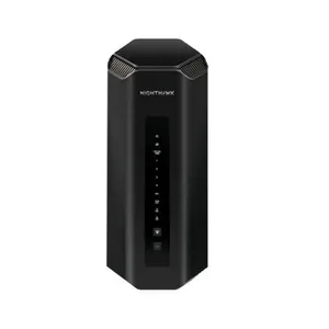 正宗夜鹰三频WiFi 7路由器19Gbps 10千兆端口，带网络齿轮智能家长控制和1年网络齿轮