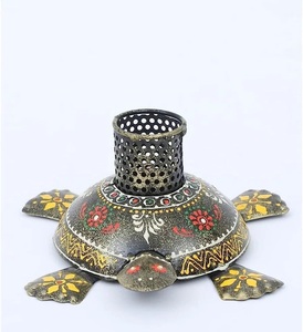 Support de stylo en forme de tortue fabriqué en Inde, rangement de bureau, concept pour la maison, le bureau et les zones d'étude avec un plateau structuré, approvisionnement en gros - Product Image 1