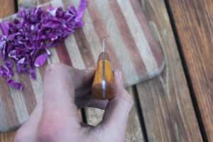 Couteau de cuisine en acier inoxydable Damas à vente chaude 2025, étui en cuir, certifié CE classe I pour utilisation chirurgicale en hôpital - Product Image 5