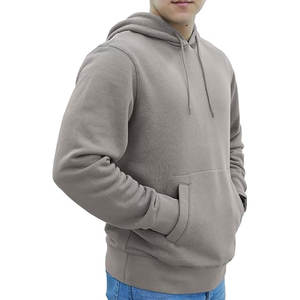 <b>Plain</b> <b>Grey</b> Hoodie Pullover Hoodie Plus Custom Men Clothing Street Wear Sweatshirt Fleece Hip Hop Unisex <b>Hoodies</b> For Brand - Product Image 3