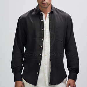 Camisas de Algodón para Hombre, Estilo Moderno, Tejido Transpirable, Corte Relajado, Look Casual - Product Image 6