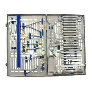 Proveedor al por mayor Pissco para 33 piezas Kit avanzado de implantes Cirugía oral Instrumentos dentales Laboratorio Instrumentos alemanes - Product Image 1