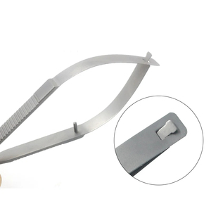 Tijeras dentales de acero Cirugía oftálmica Instrumentos oftálmicos Tijeras corneales - Product Image 2