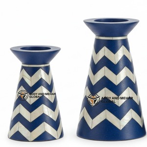 ชุดเชิงเทียนแบบฝังกระดูกสำหรับโรงแรมและวิลล่าแบบอินเดีย - Product Image 3