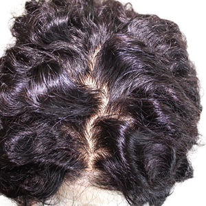 Belle perruque de dentelle complète avec base en soie supérieure 100% cheveux humains, perruques de dentelle bouclées profondes naturelles 100% perruque de cheveux humains vierges - Product Image 6