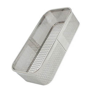 ตะกร้าลวดตาข่ายฆ่าเชื้อทำจากสเตนเลสสตีลตะกร้าใช้พลังงานแบบแมนนวล - Product Image 2