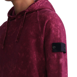 Top qualité personnalisé Vintage acide lavage à capuche hommes lourd français sans chaîne sweats à capuche unisexe pull à capuche coton 320g 400 Gsm - Product Image 5