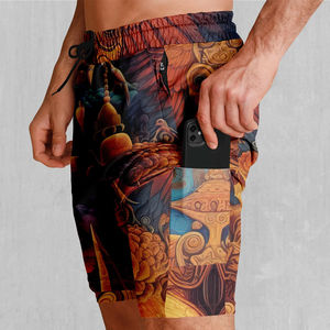 Shorts à sublimation en vrac pour hommes à vendre/Shorts à sublimation respirants et confortables pour hommes Shorts en polyester pour hommes - Product Image 3