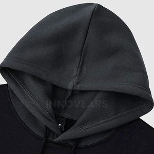 Servicio OEM al por mayor: Sudaderas con capucha para hombre, diseño de invierno, cuello con capucha y estampado, hechas de forro polar. - Product Image 5