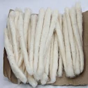 Pure Organic 100% Unprocessed Raw Cotton Fiber Dyed for Embroidery Knitting Sewing Weaving Hand Knitting <b>Fancy</b> <b>Yarn</b> Style - Product Image 5