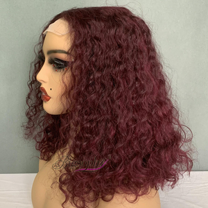High Quality Vietnamese Hair, Short Luxury Curl <b>Wig</b> 14 Inch 4x4 Lace, Lightweight & Airy, Assorted Colors, Welcome Bulk Orders - Product Image 3
