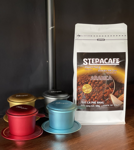 OEM Servicio de granos de café Arábica tostados con sabor suave MOQ bajo café entero en bolsa de embalaje - Product Image 6