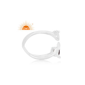 Best Selling Fine Sterling <b>Silver</b> Natural Amethyst Gemstone <b>Cross</b> Design <b>Ring</b> Custom Jewelry For Women Gift For Her - Product Image 2