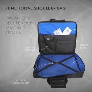 Masonic Master Mason Delantales Diseño personalizado Masonic Past Master Delantales - Product Image 4