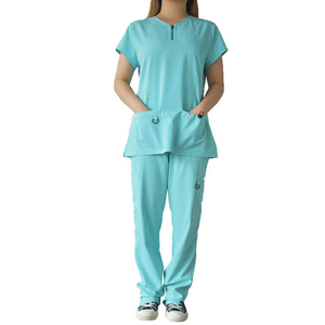 Uniformes hospitaliers personnalisés, ensembles de gommage extensibles, uniformes d'infirmière 2025 de qualité supérieure - Product Image 2