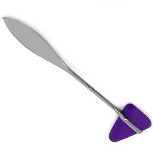 Martillo de Reflejos Taylor con Mango de Acero Inoxidable, Herramienta de Diagnóstico, Martillo de Reflejos Médico - Product Image 3