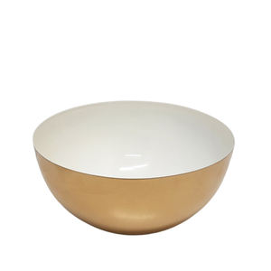 Vaisselle ronde moderne faite à la main en fer doré, revêtement en poudre rose foncé, ustensiles de cuisine en métal pour les fêtes, emballage en carton - Product Image 4