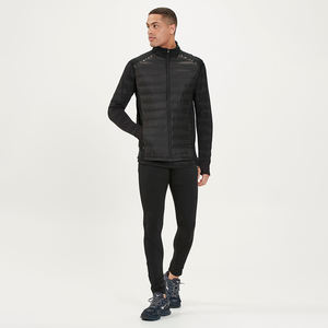 Chaleco cálido informal de invierno para hombre, transpirable y resistente al viento, cierre de cremallera Reversible, acolchado, sin mangas, ropa exterior de poliéster - Product Image 1