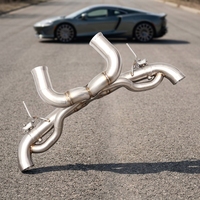 Système d'échappement Catback Valvetronic en acier inoxydable 304 poli miroir SDO Performance pour McLaren GT 4.0T 2019-2023