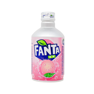 Fanta White Peach Japón, Paquete de 24 Latas de 300ml con 0g de Grasa Saturada para Consumidores Conscientes de la Salud del Corazón, Distribución al por Mayor - Product Image 1