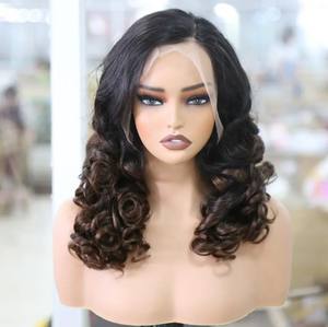 Fstyler Perruque Courte Bob Droite Moderne, Lace Frontale, Cheveux Brésiliens Remy Noirs, Base en Soie, Haute Densité, Pour Femmes, Prix Bas - Product Image 2