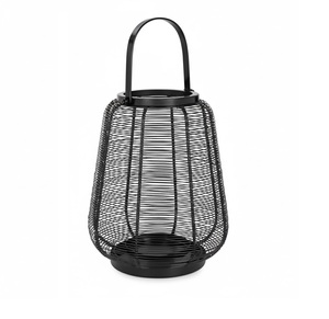 Metal Decorative <b>Lantern</b> New Powder Coated Elegant Design Iron Powder Coated Metal <b>Hurricane</b> Lamp In Wholesale Price - Product Image 6