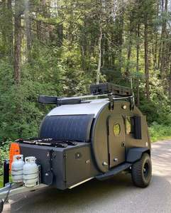 Mini Remolque de Campamento Ligero, Remolque de Campamento Tipo Lágrima - Product Image 4