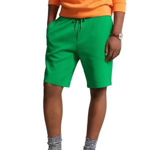 Pantalones cortos deportivos 100% de algodón 6XL para hombres y mujeres High Street Fitness Gym Workout Patrón sólido y pantalones cortos de sudor de estambre antiarrugas - Product Image 1